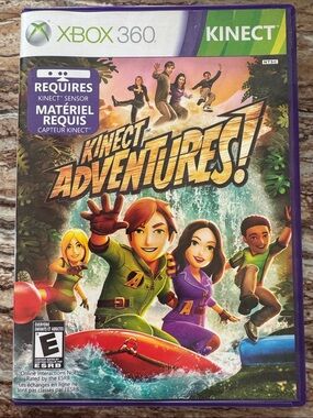 Xbox 360 Kinect Adventures! (Green, Purple)